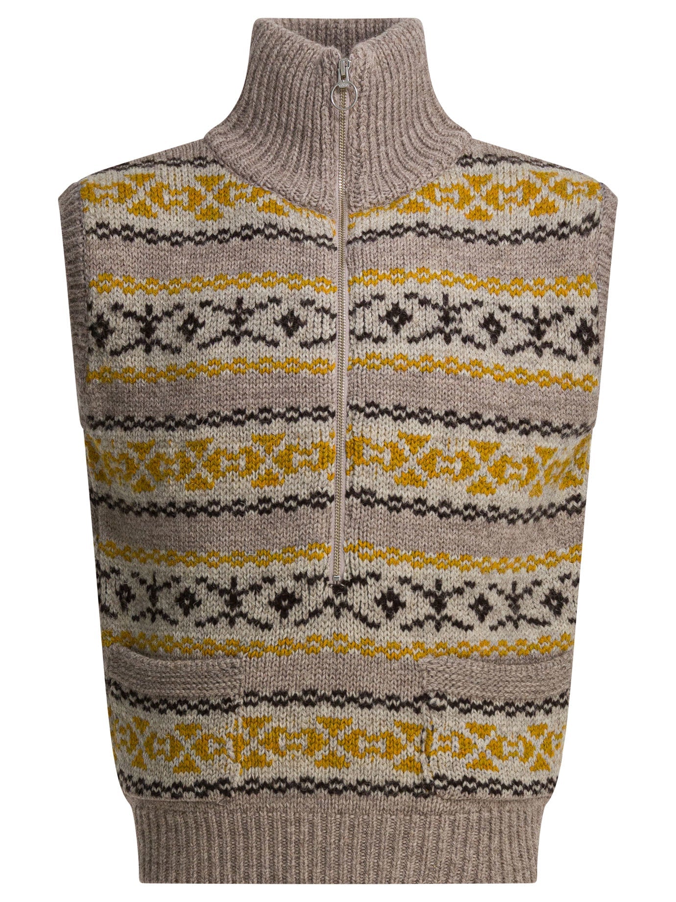 Kapital "yellowknife" Half-zip Vest