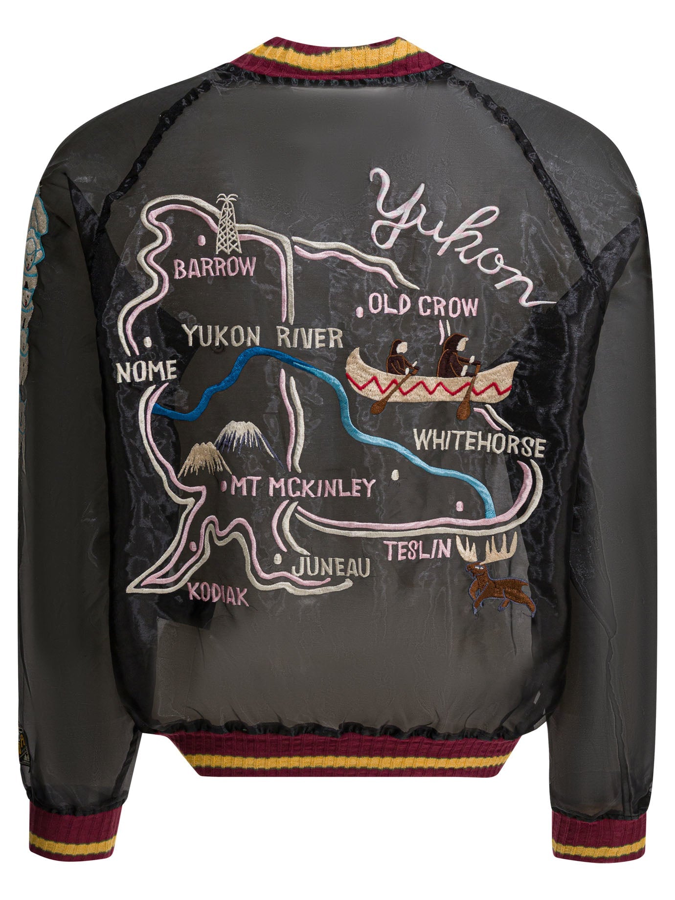 Kapital "sheer Pearl Mosquito Guard" Bomber Jacket