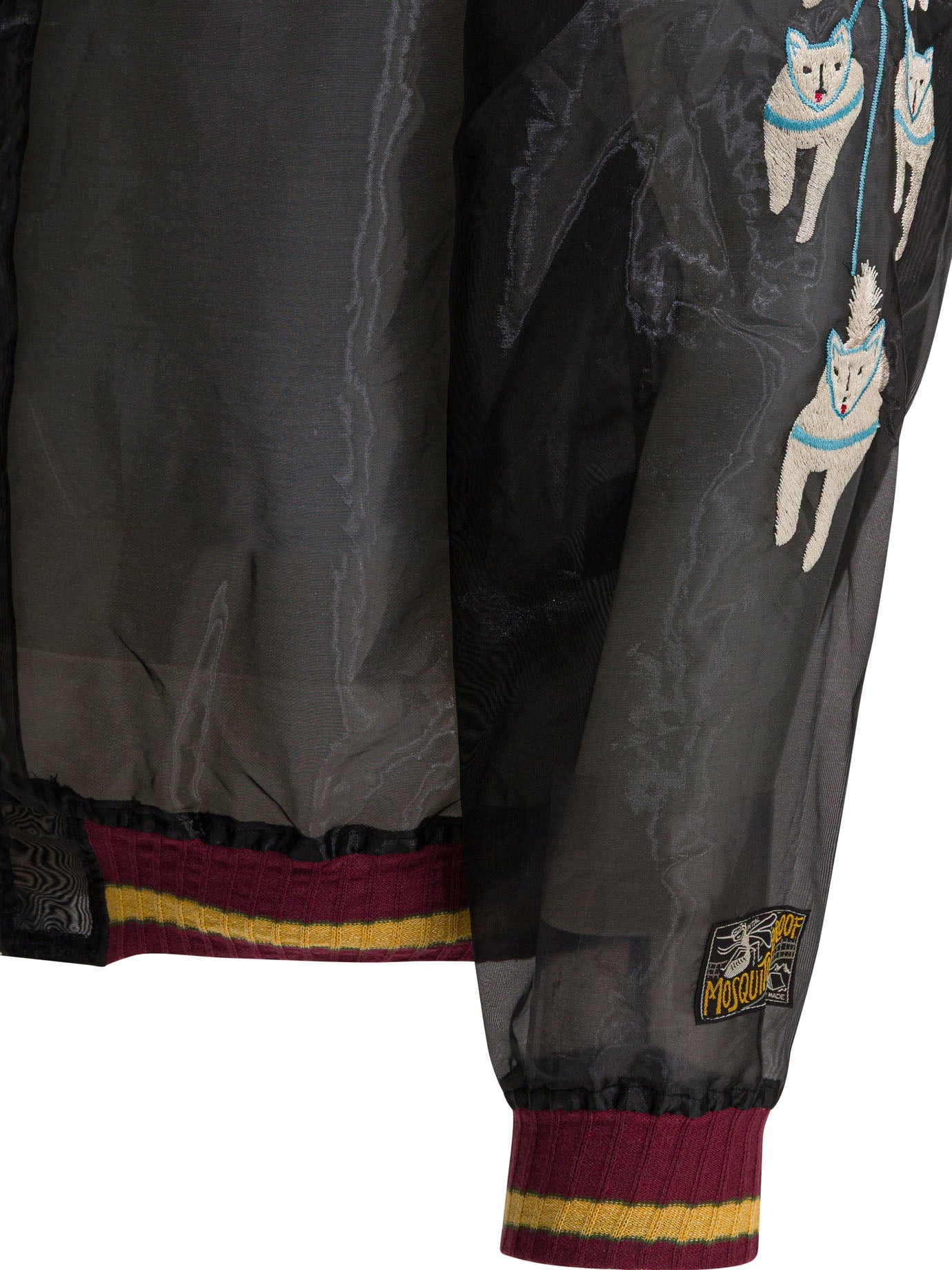 Kapital "sheer Pearl Mosquito Guard" Bomber Jacket