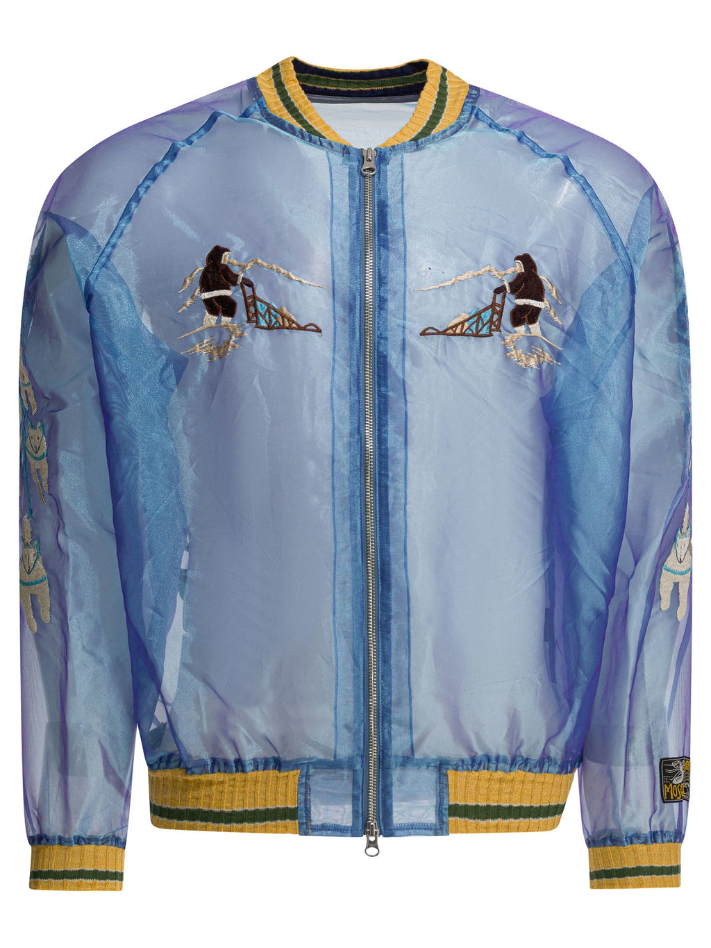 Kapital "sheer Pearl Mosquito Guard" Bomber Jacket