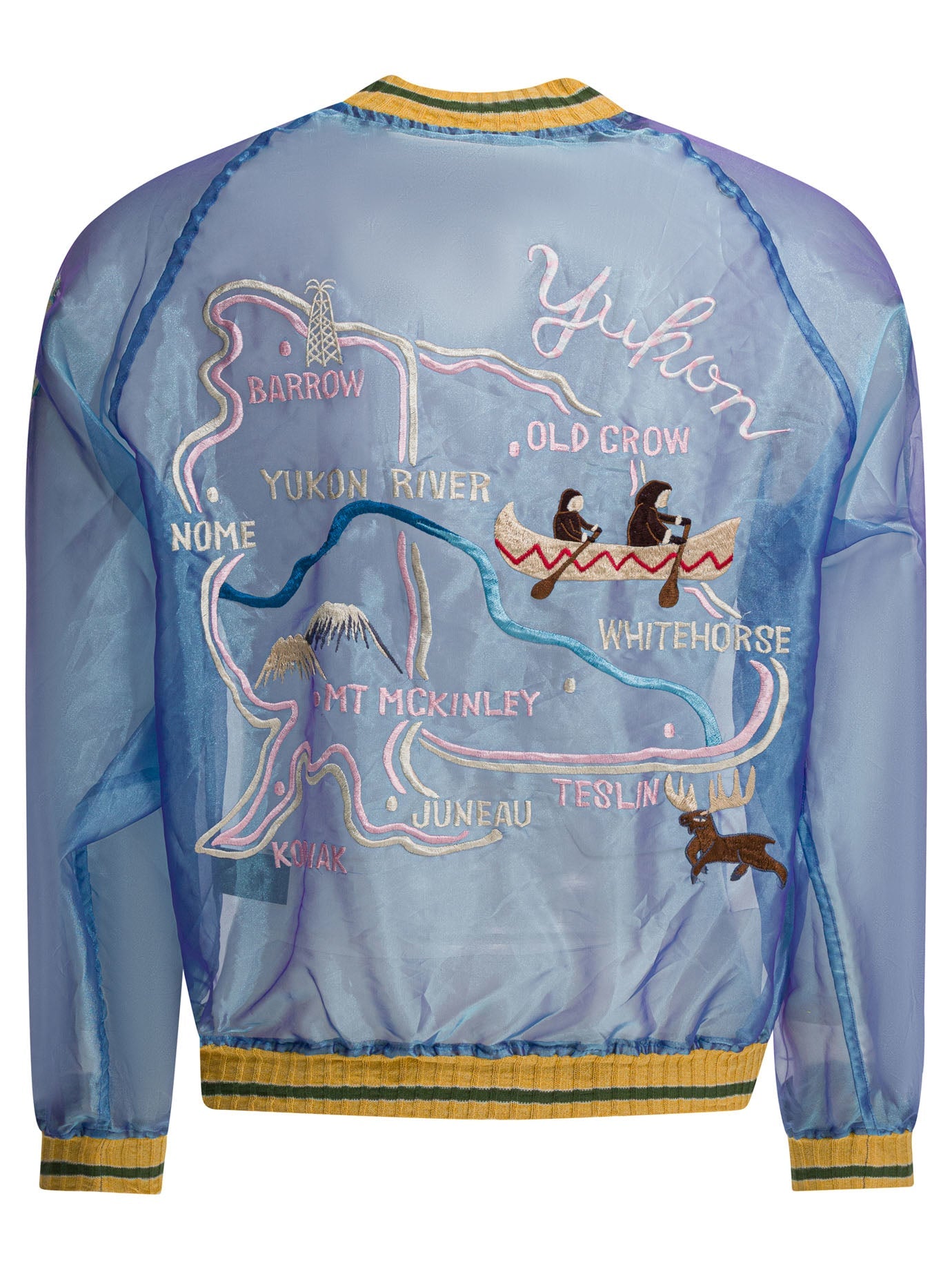Kapital "sheer Pearl Mosquito Guard" Bomber Jacket