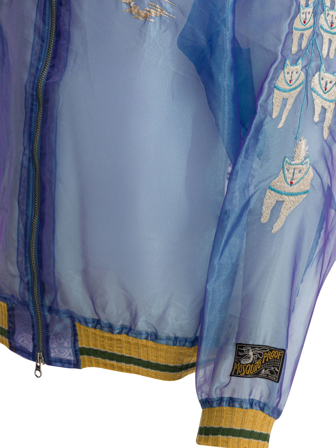 Kapital "sheer Pearl Mosquito Guard" Bomber Jacket