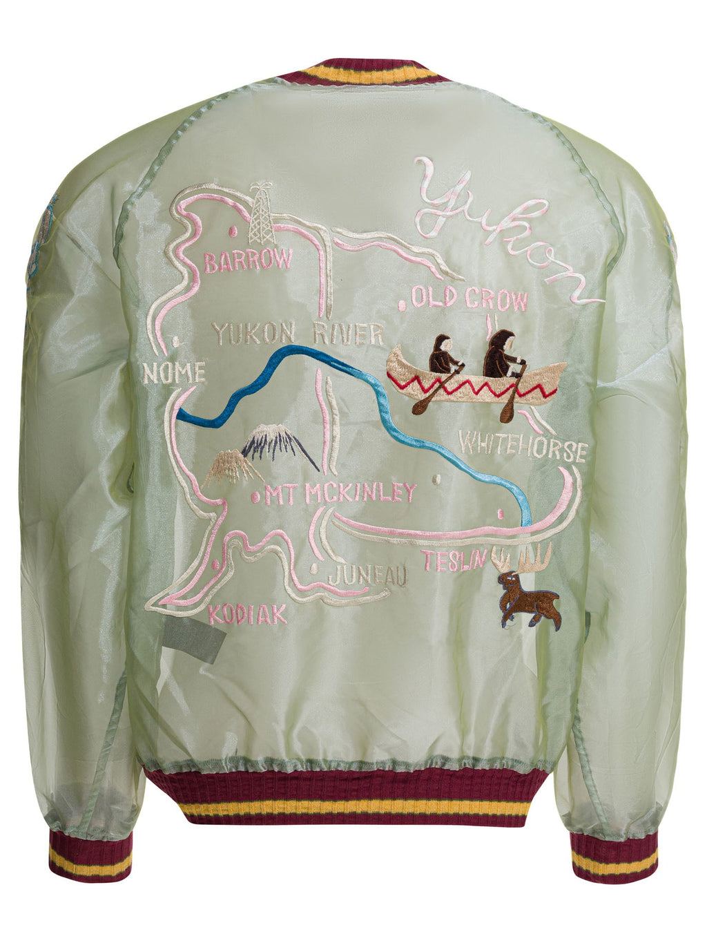 Kapital "sheer Pearl Mosquito Guard" Bomber Jacket