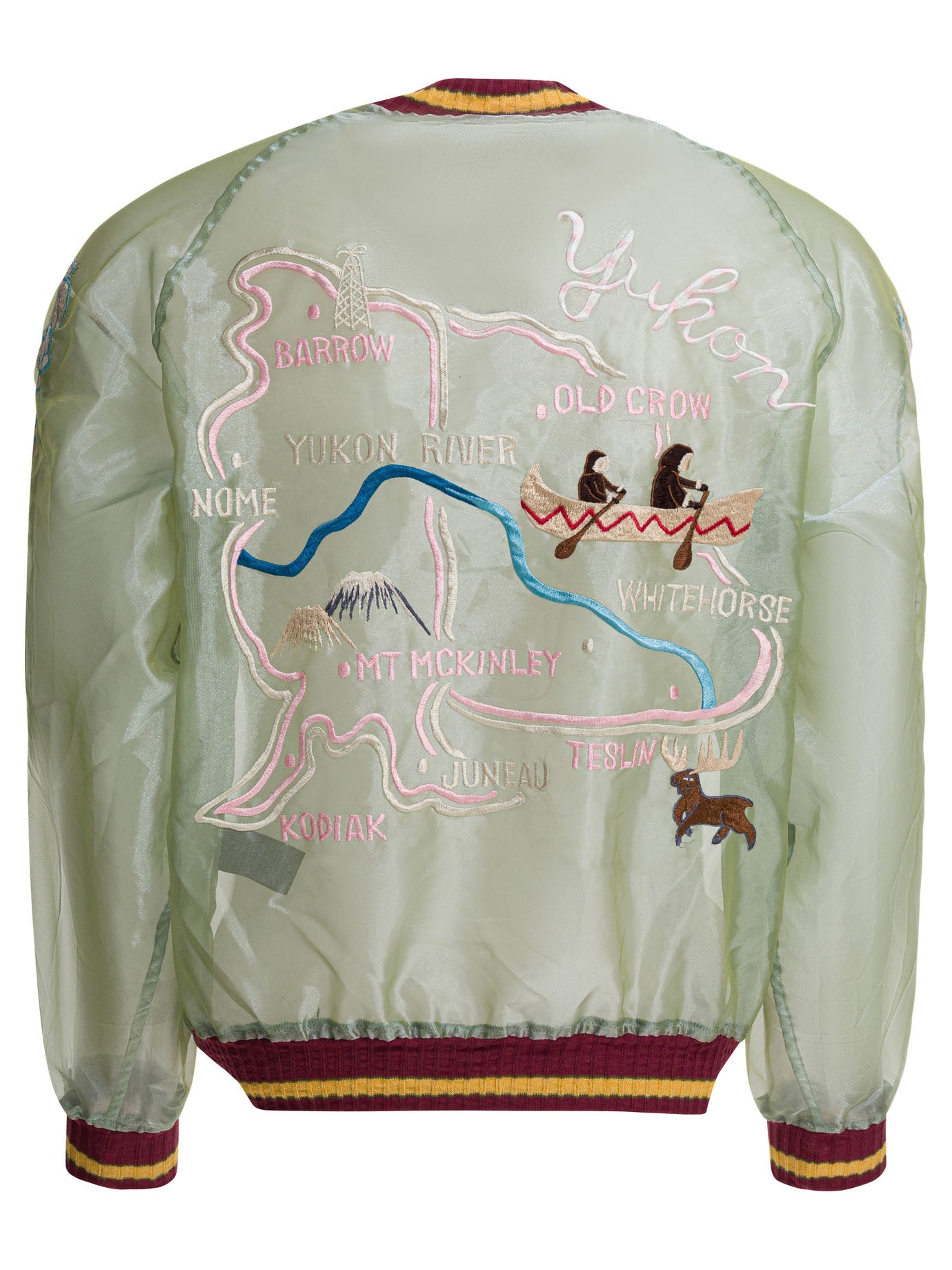Kapital "sheer Pearl Mosquito Guard" Bomber Jacket