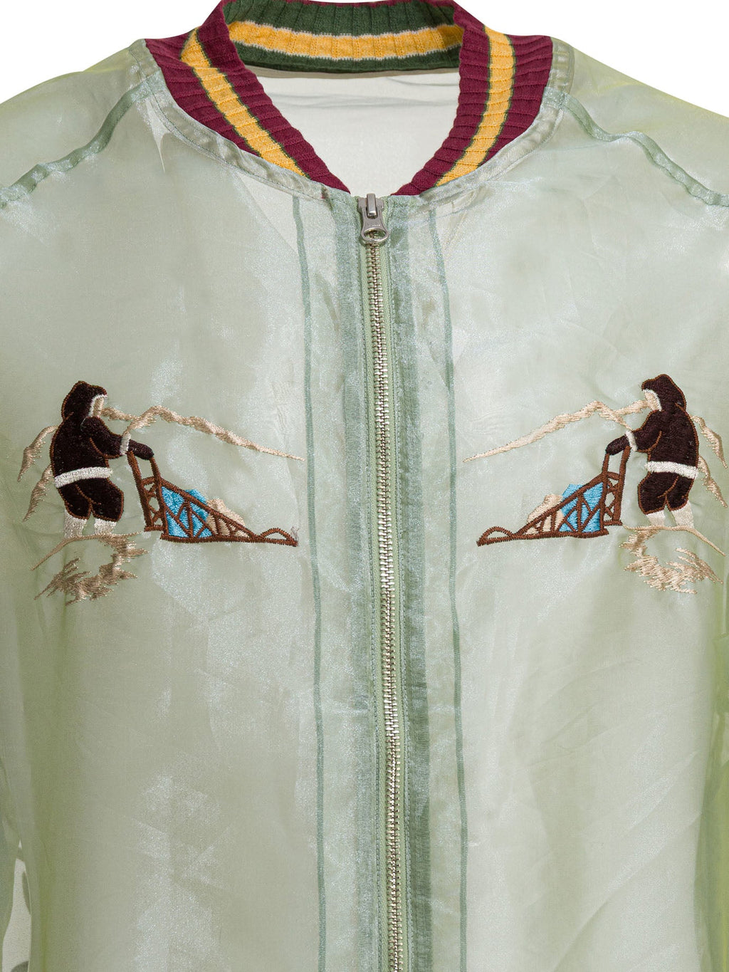 Kapital "sheer Pearl Mosquito Guard" Bomber Jacket