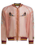 Kapital "sheer Pearl Mosquito Guard" Bomber Jacket