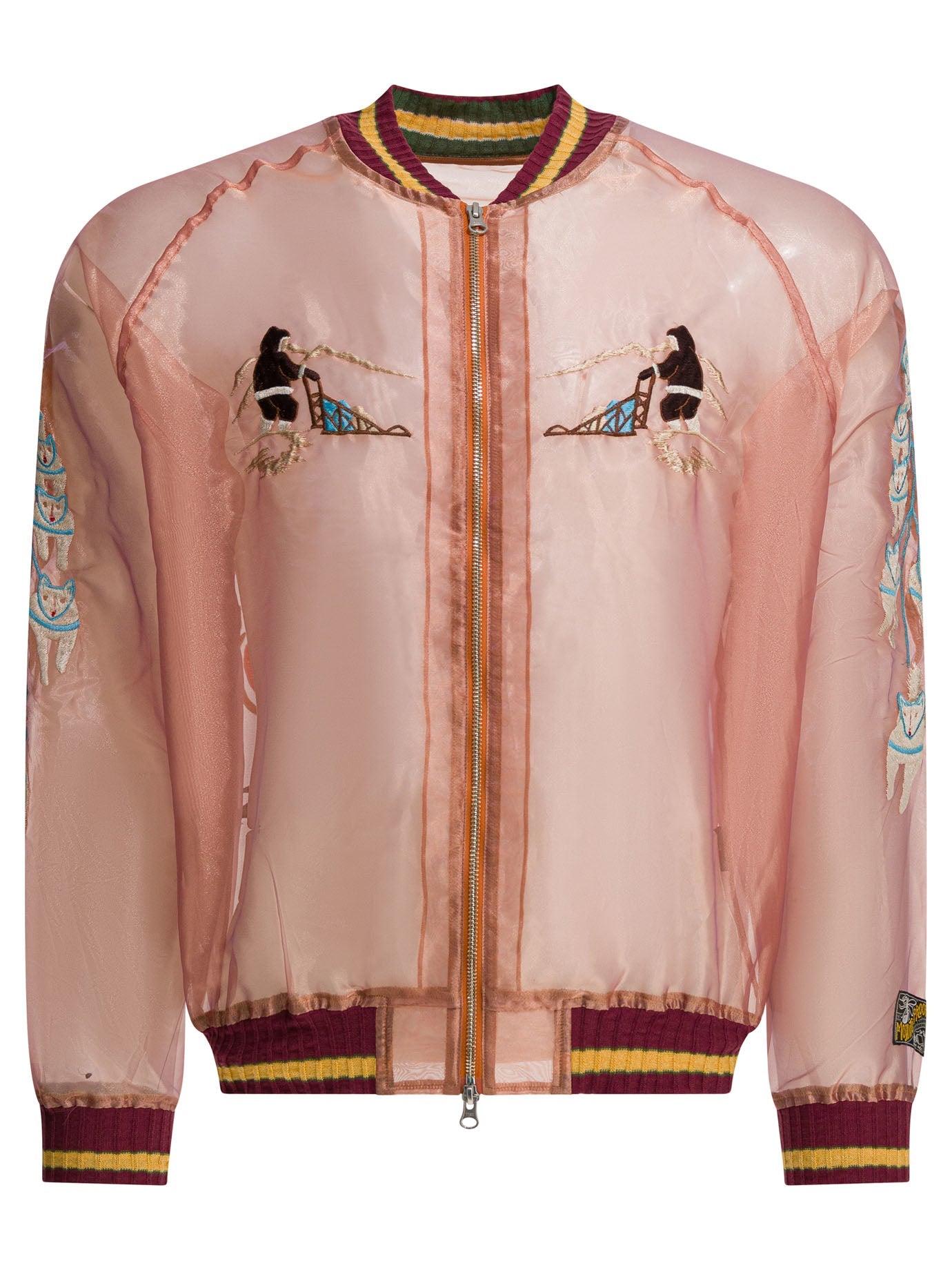 Kapital "sheer Pearl Mosquito Guard" Bomber Jacket