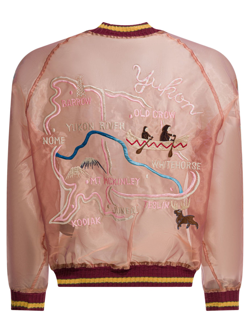 Kapital "sheer Pearl Mosquito Guard" Bomber Jacket