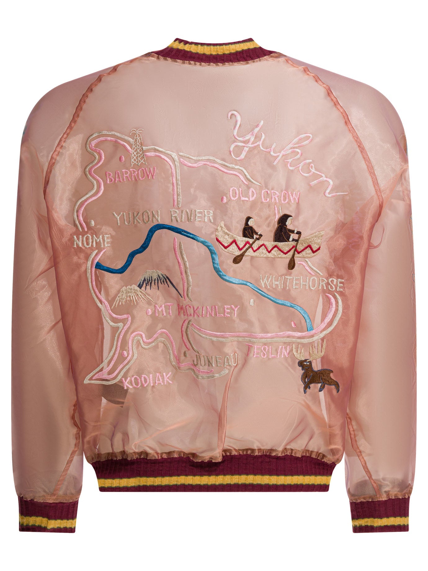 Kapital "sheer Pearl Mosquito Guard" Bomber Jacket