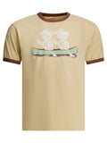 Kapital "ringer 'K' Bear" T-shirt
