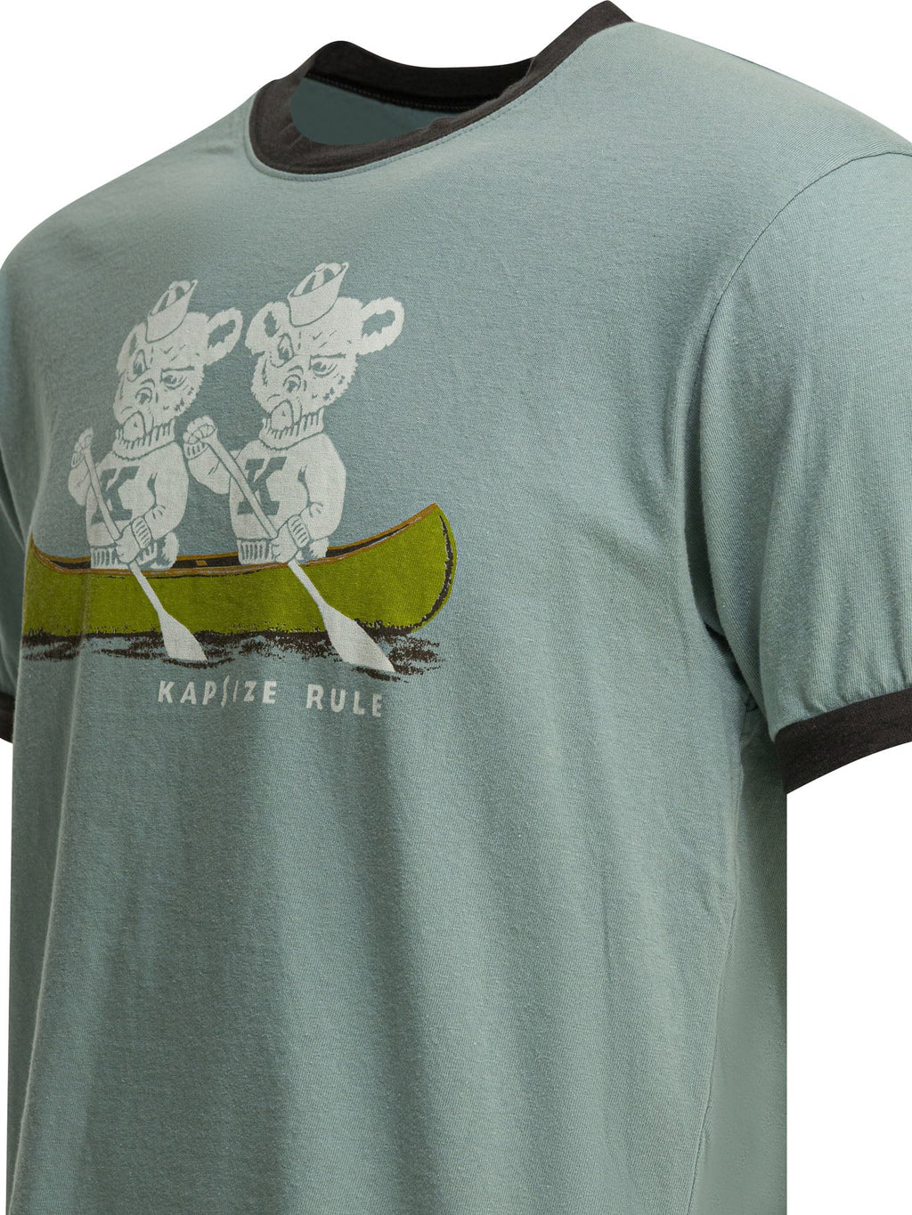 Kapital "ringer 'K' Bear" T-shirt