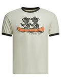 Kapital "ringer 'K' Bear" T-shirt
