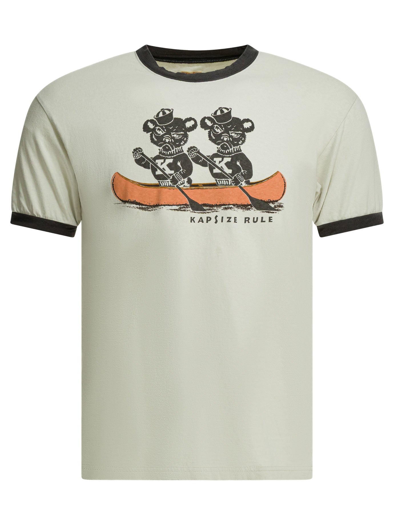 Kapital "ringer 'K' Bear" T-shirt