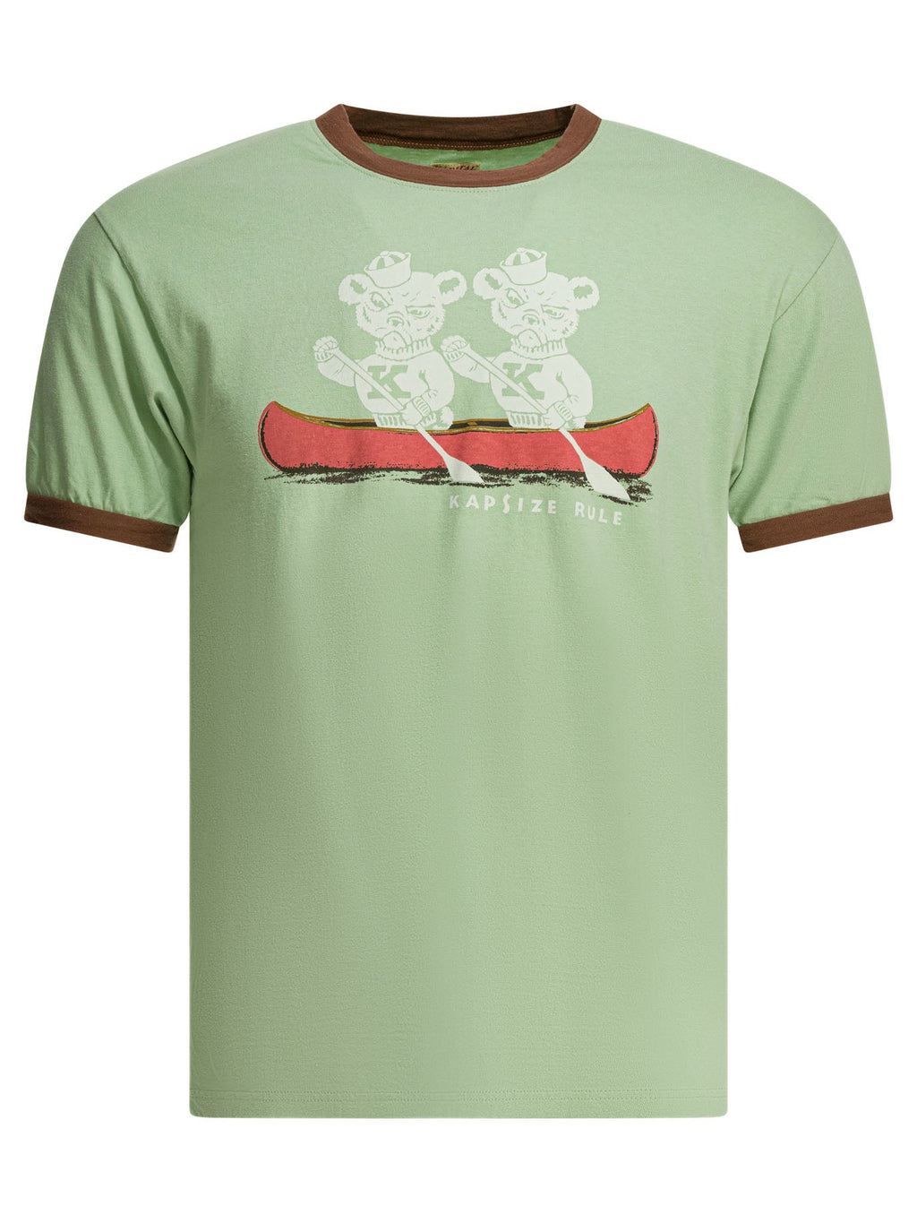 Kapital "ringer 'K' Bear" T-shirt