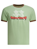 Kapital "ringer 'K' Bear" T-shirt