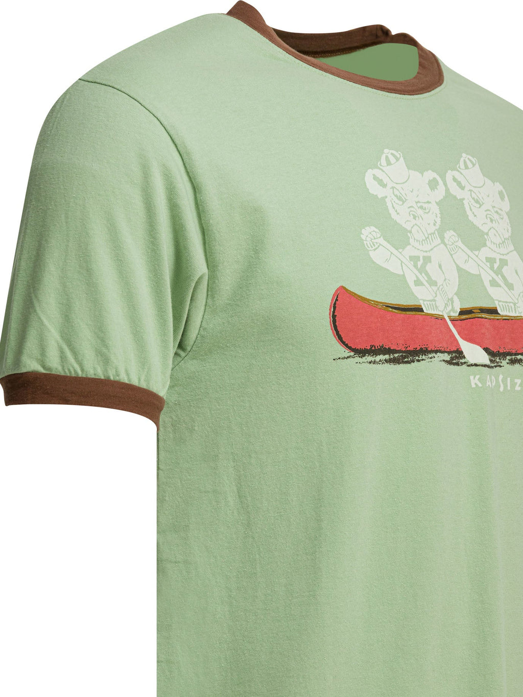 Kapital "ringer 'K' Bear" T-shirt