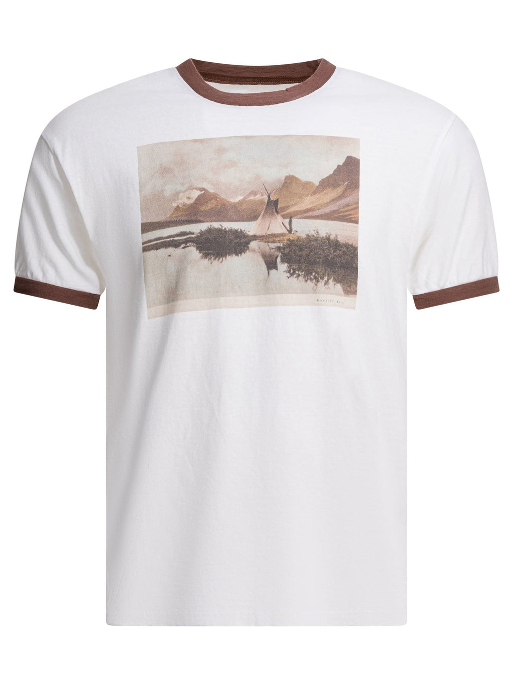 Kapital "yellowknife Ringer" T-shirt