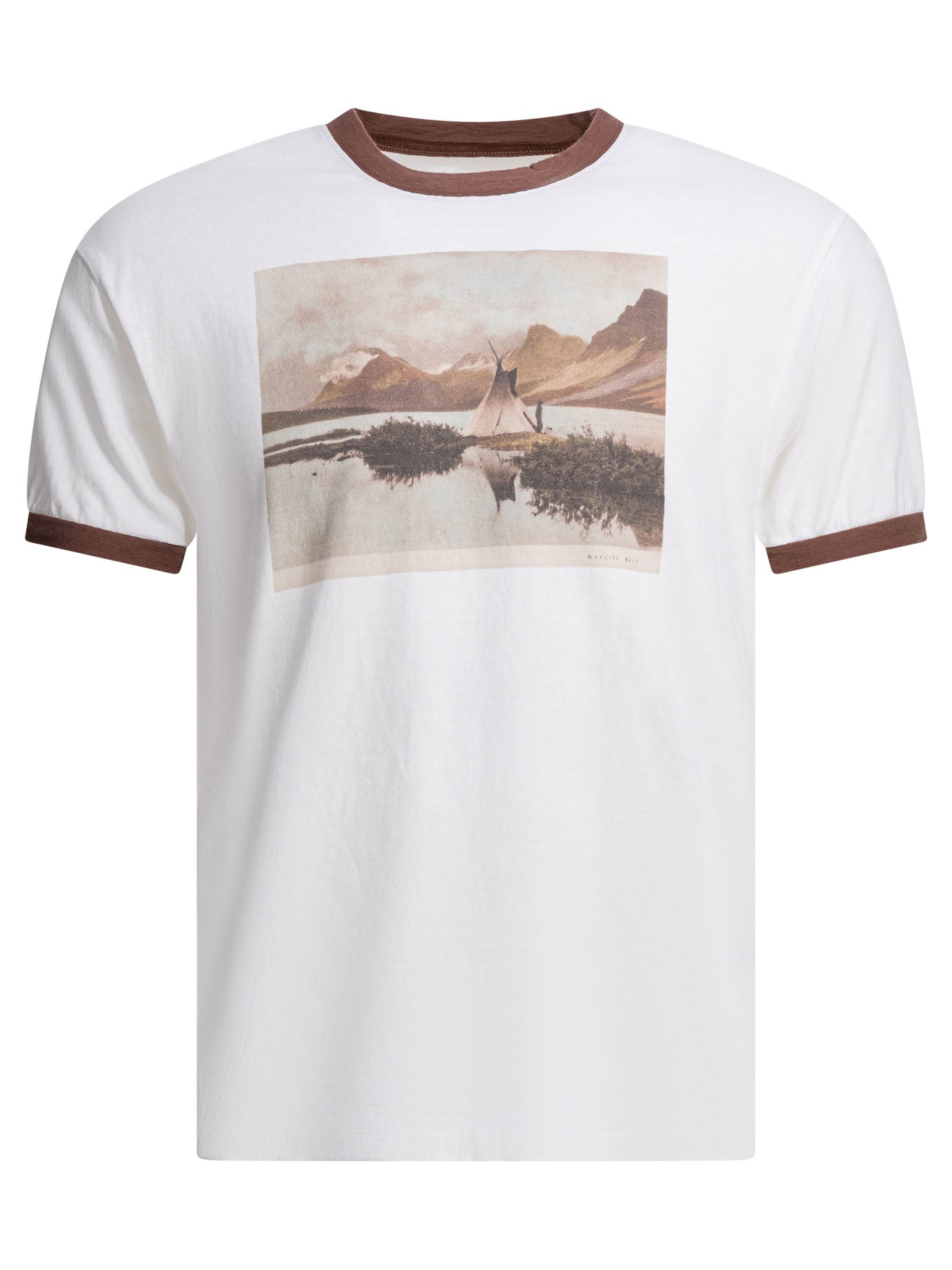 Kapital "yellowknife Ringer" T-shirt