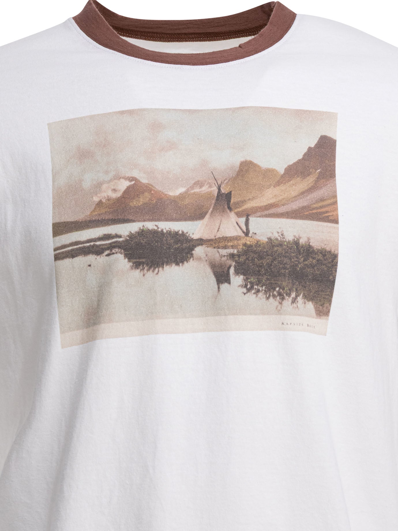 Kapital "yellowknife Ringer" T-shirt