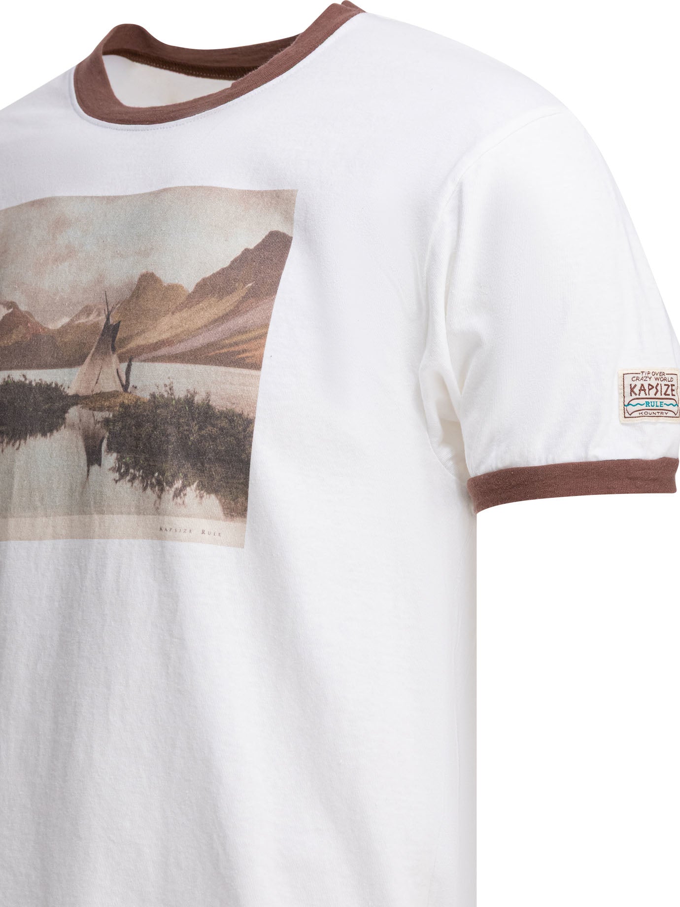 Kapital "yellowknife Ringer" T-shirt