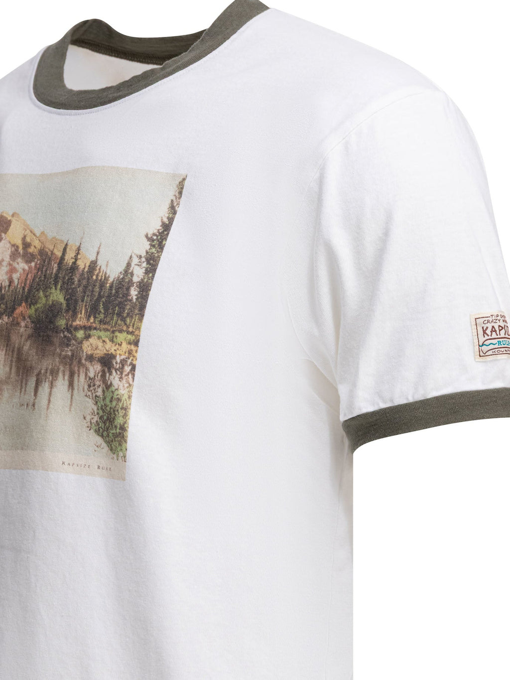 Kapital "ringer Pelly Lake" T-shirt