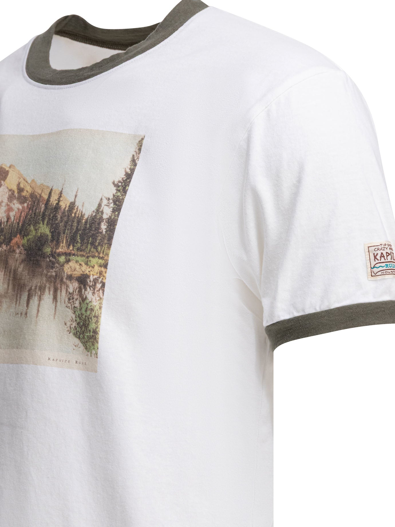 Kapital "ringer Pelly Lake" T-shirt