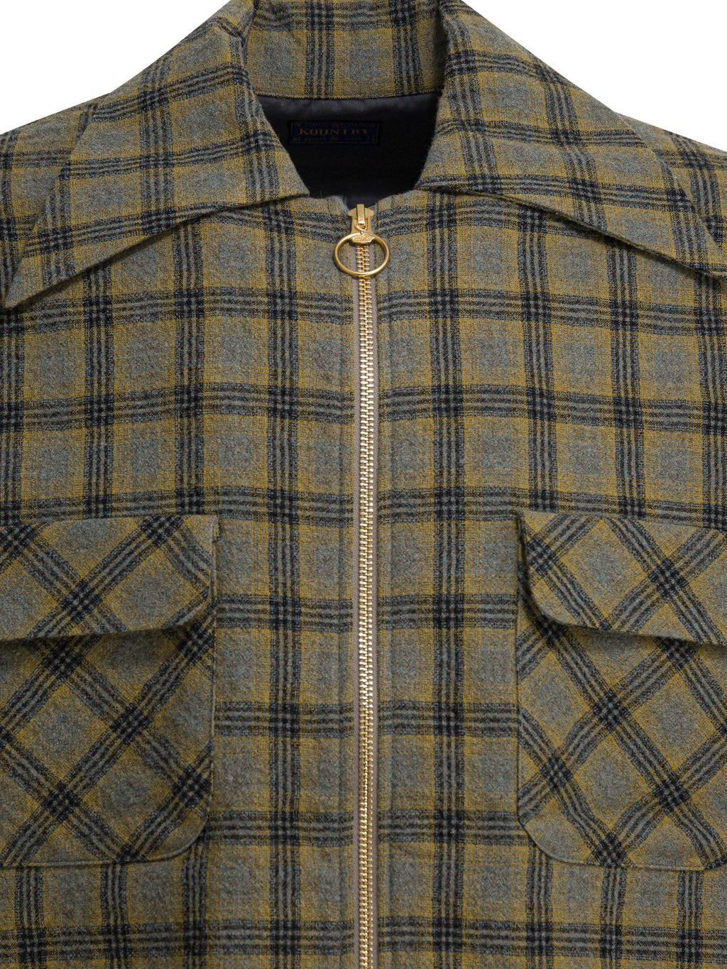 Kapital Plaid Overshirt Jacket