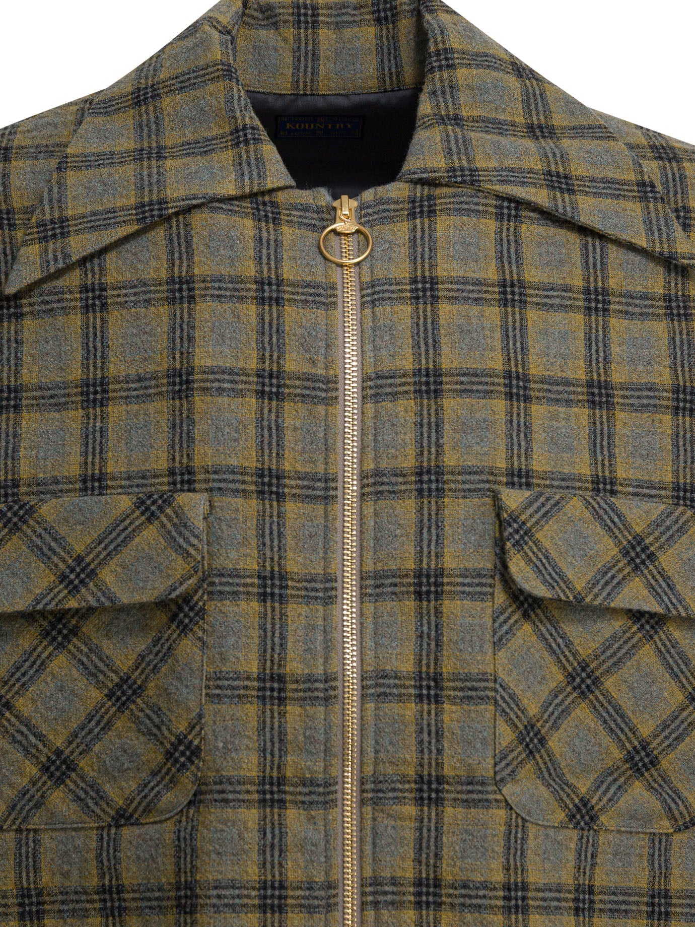 Kapital Plaid Overshirt Jacket