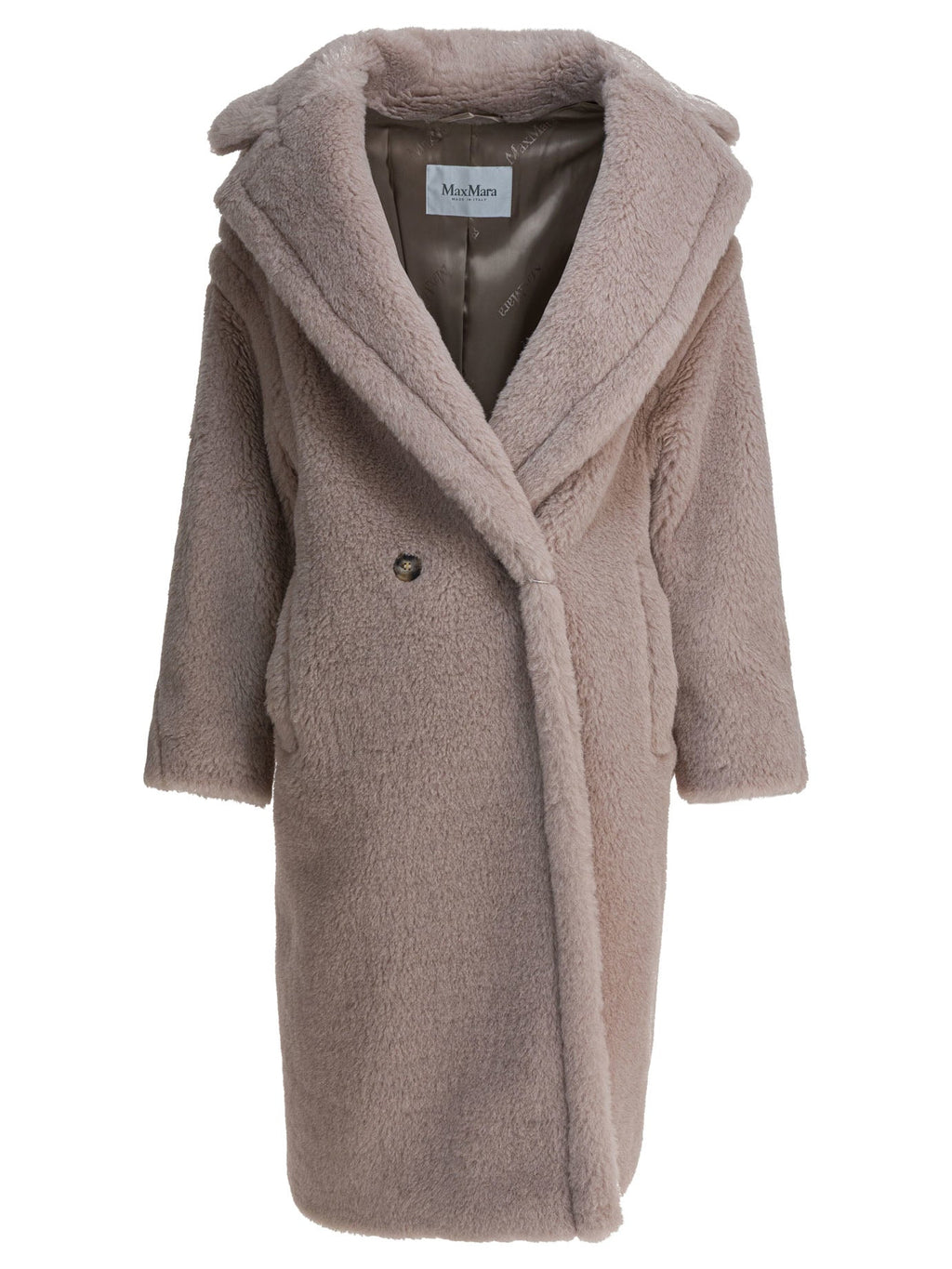 Max Mara "ted Girl" Coat In Alpaca And Wool