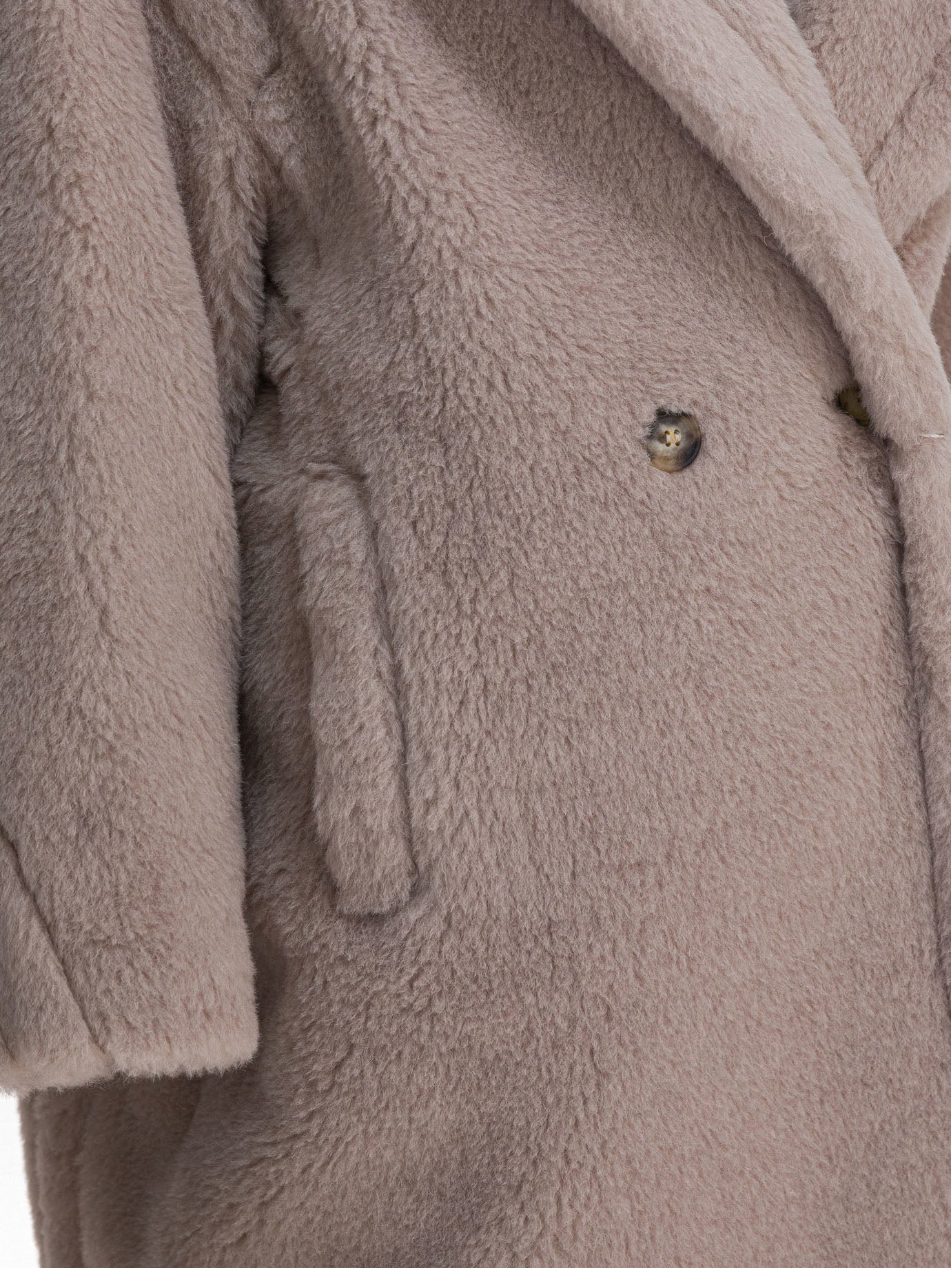 Max Mara "ted Girl" Coat In Alpaca And Wool