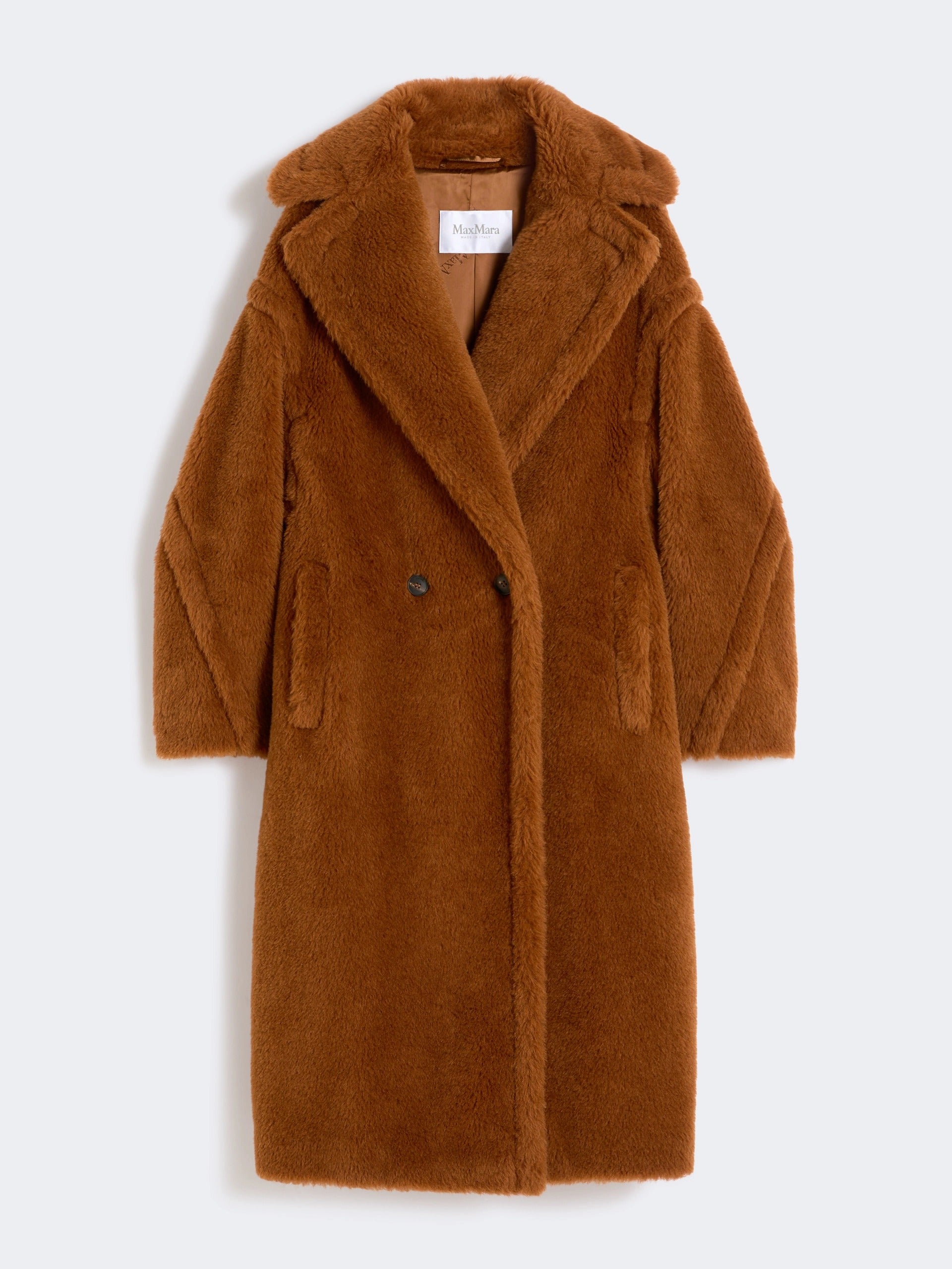 Max Mara "ted Girl" Coat In Alpaca And Wool