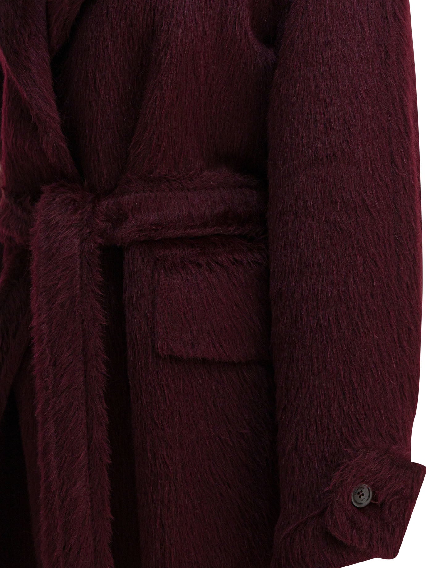 Max Mara Alpaca And Wool Long Coat