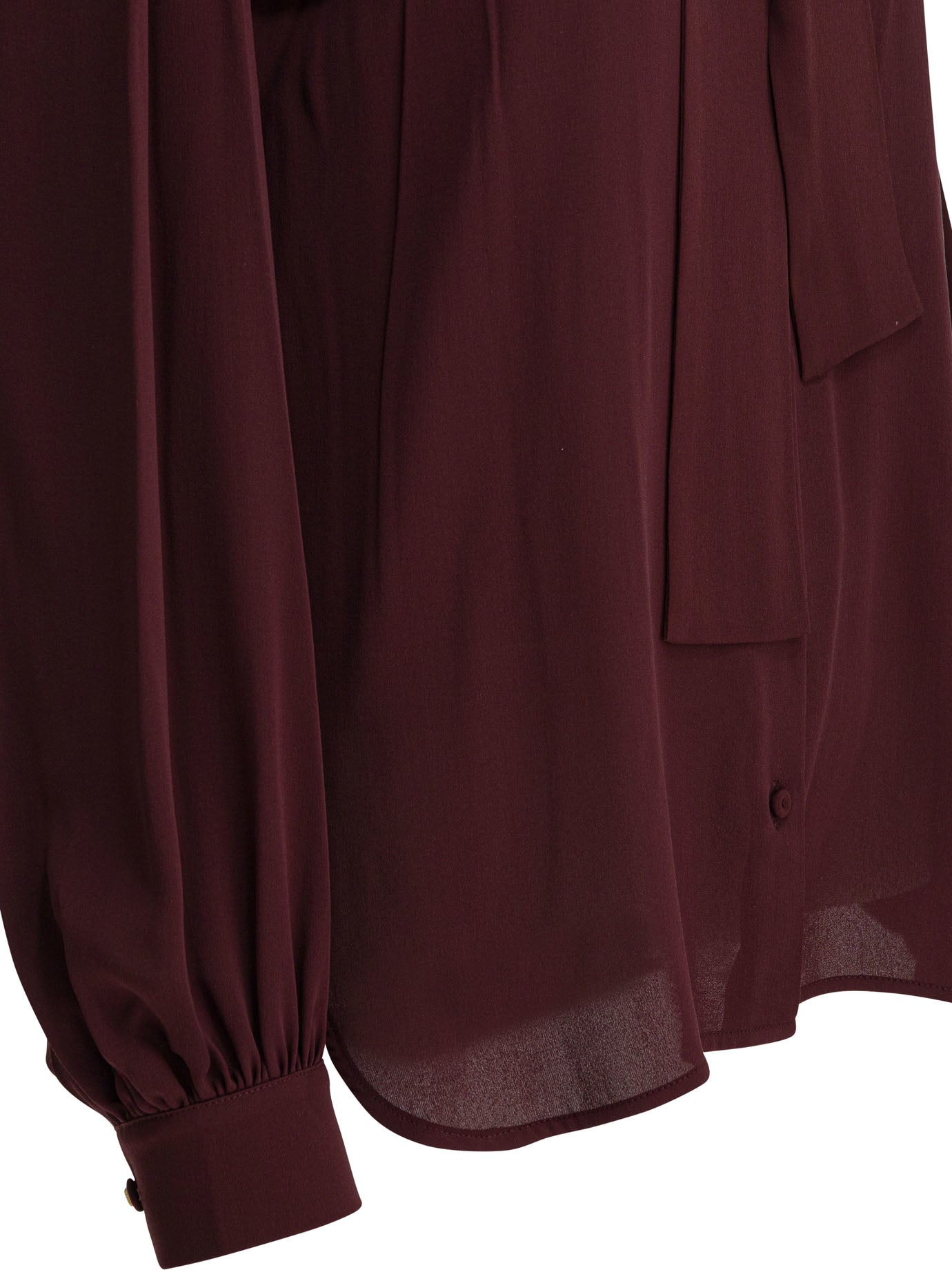 Max Mara Silk Charmeuse Shirt