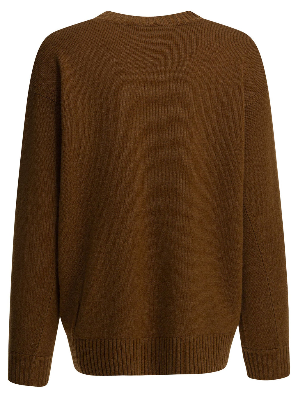 Max Mara Crewneck Knitwear In Wool And Cashmere