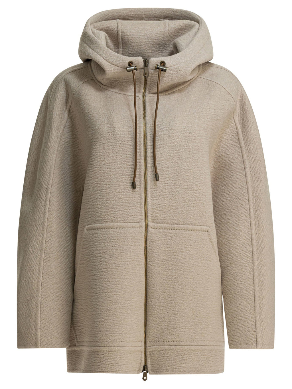 Max Mara Atelier Cashmere Hoodie Coat