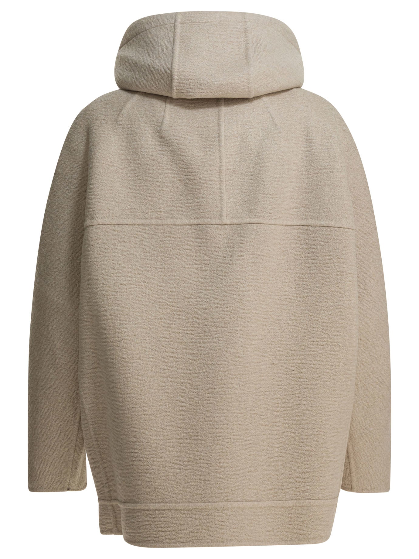 Max Mara Atelier Cashmere Hoodie Coat