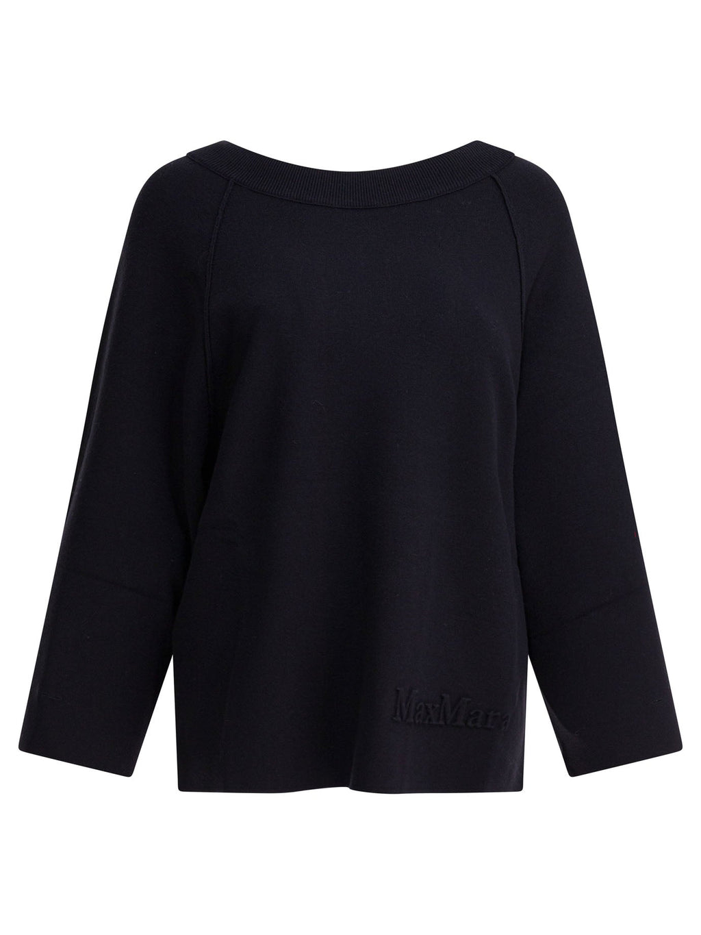 Max Mara Pure Viscose And Wool Over Sweater