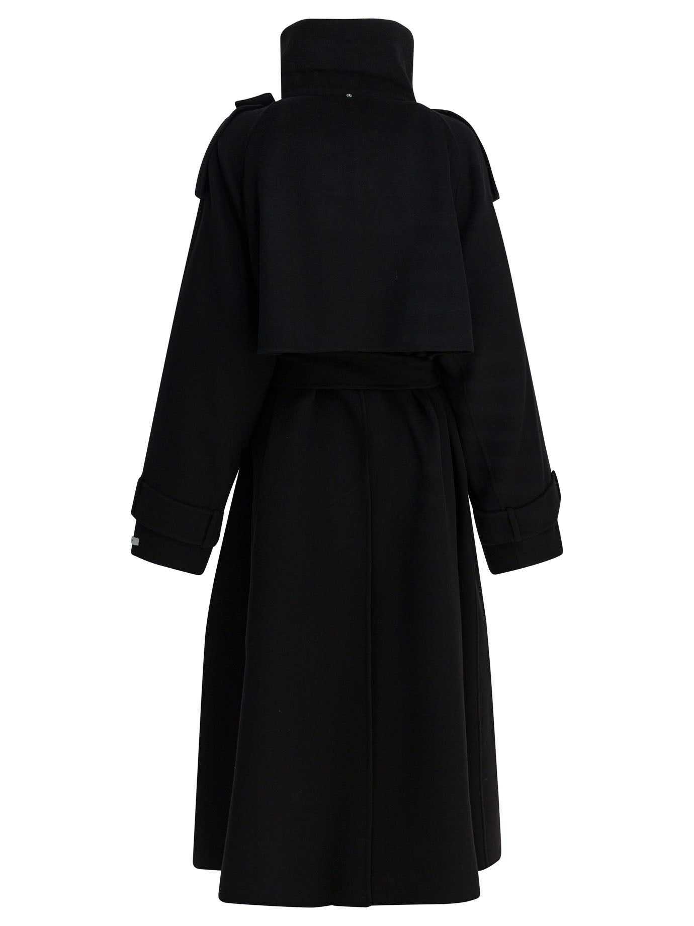 Max Mara Sportmax Virgin Wool Long Coat