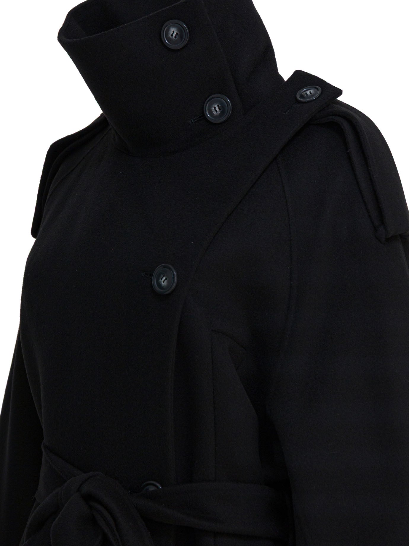 Max Mara Sportmax Virgin Wool Long Coat