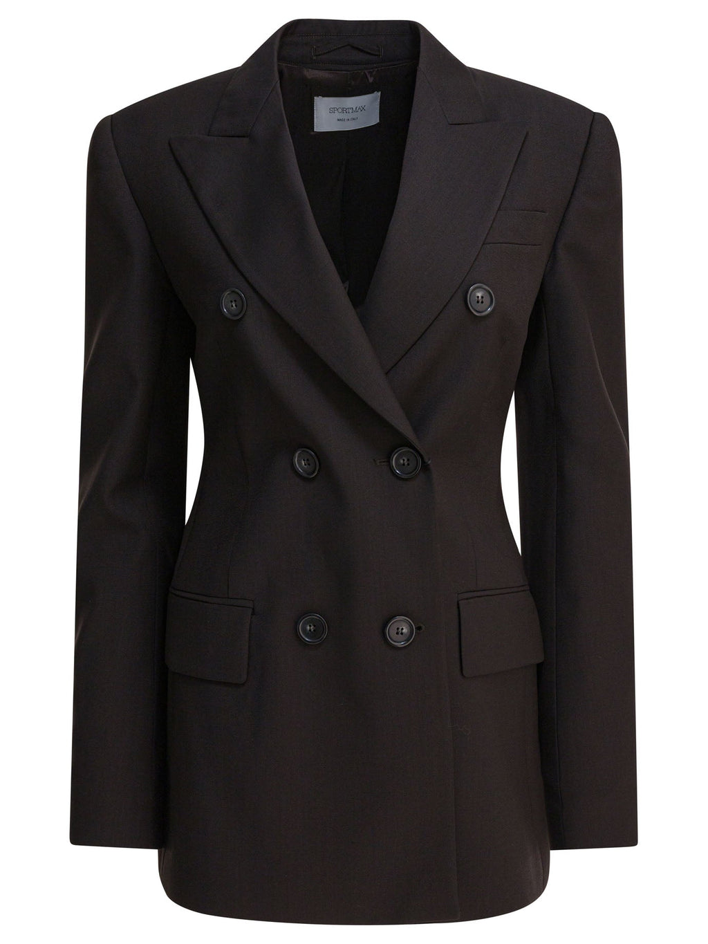 Max Mara Sportmax Double-breasted Wool Blazer