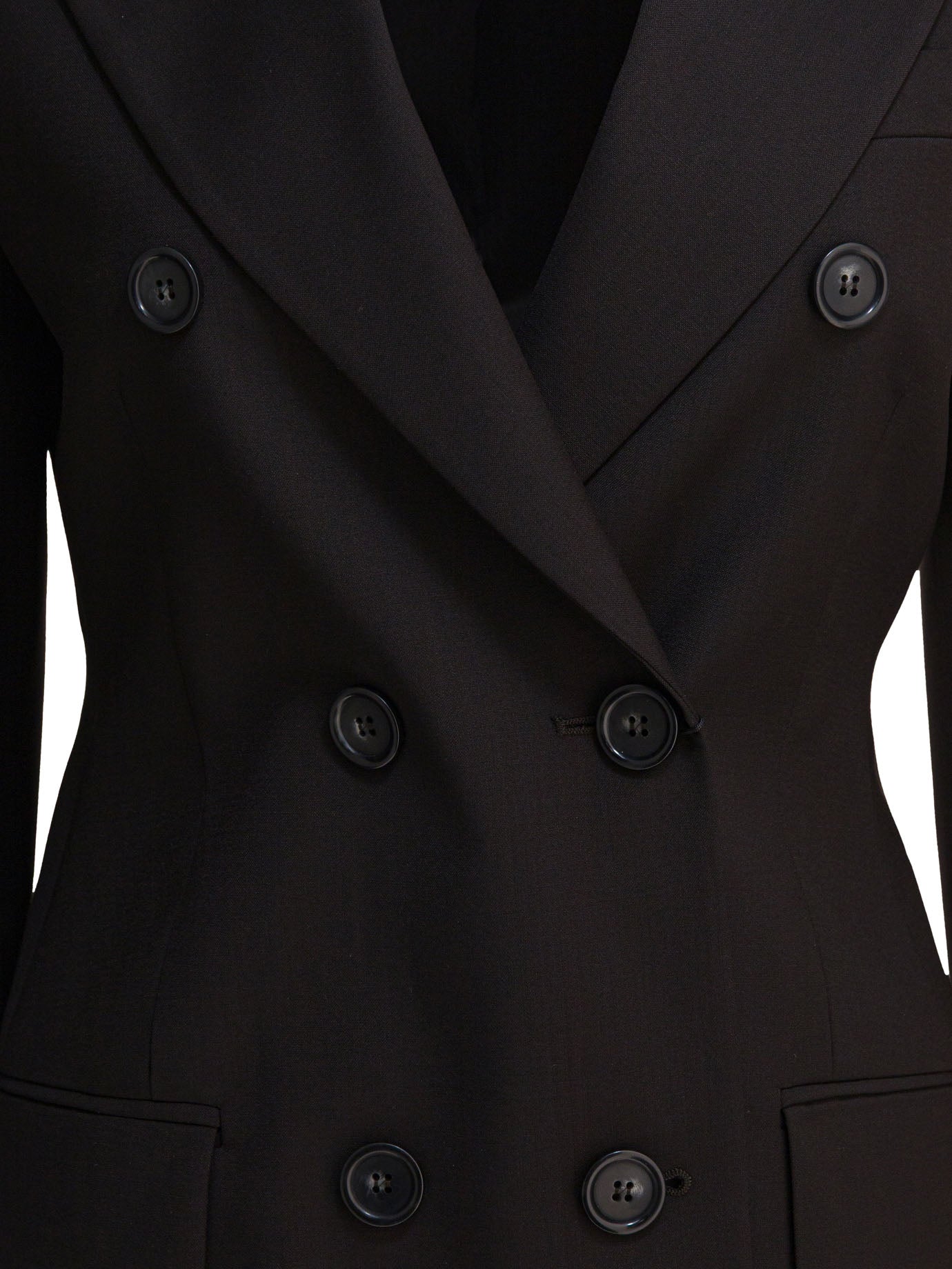 Max Mara Sportmax Double-breasted Wool Blazer