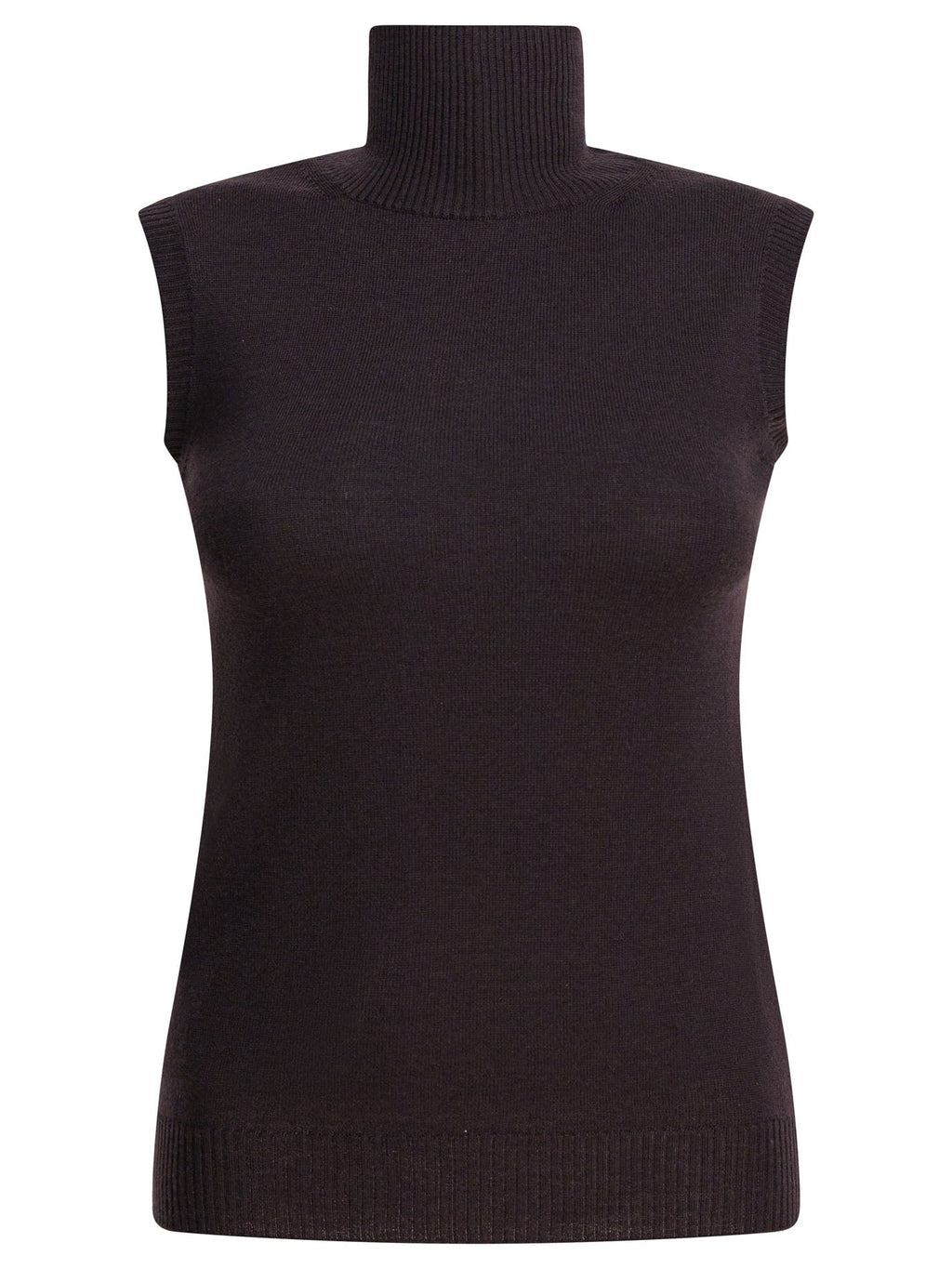 Max Mara Sportmax Mock Neck Sleeveless