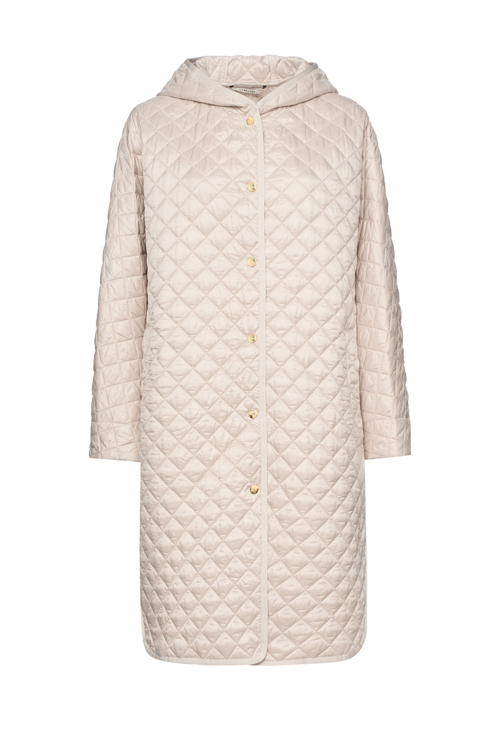 Max Mara The Cube Quilted Long Down Jacket