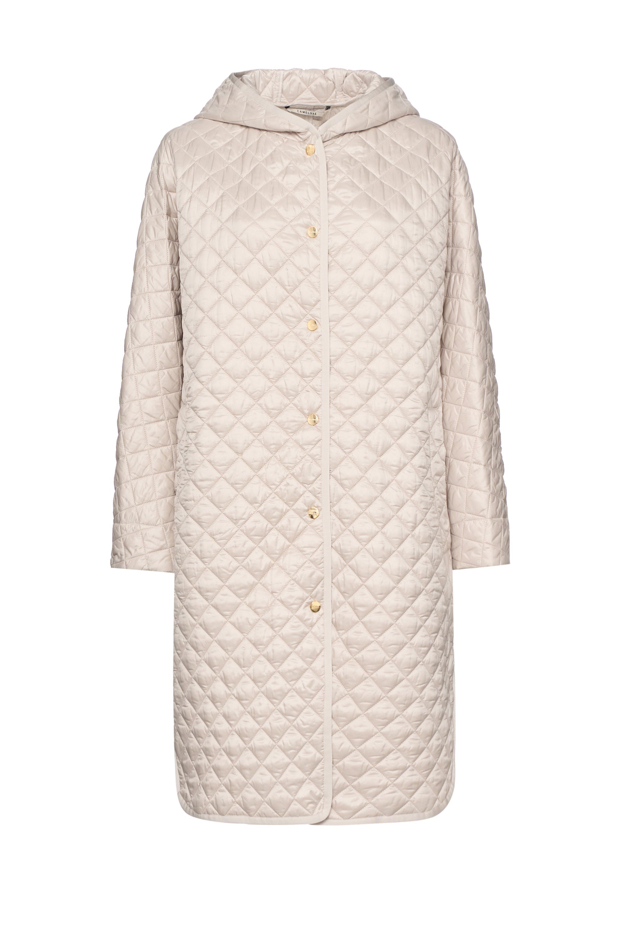 Max Mara The Cube Quilted Long Down Jacket