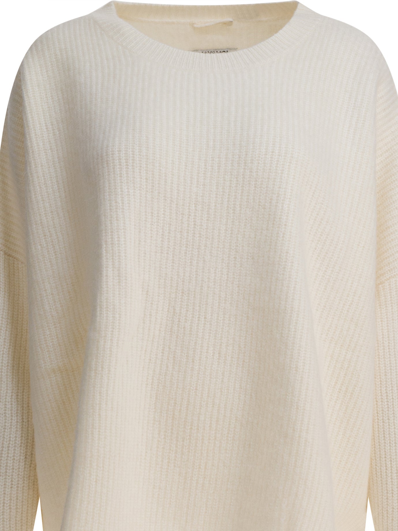 Max&moi Crewneck Knitwear In Wool And Cashmere