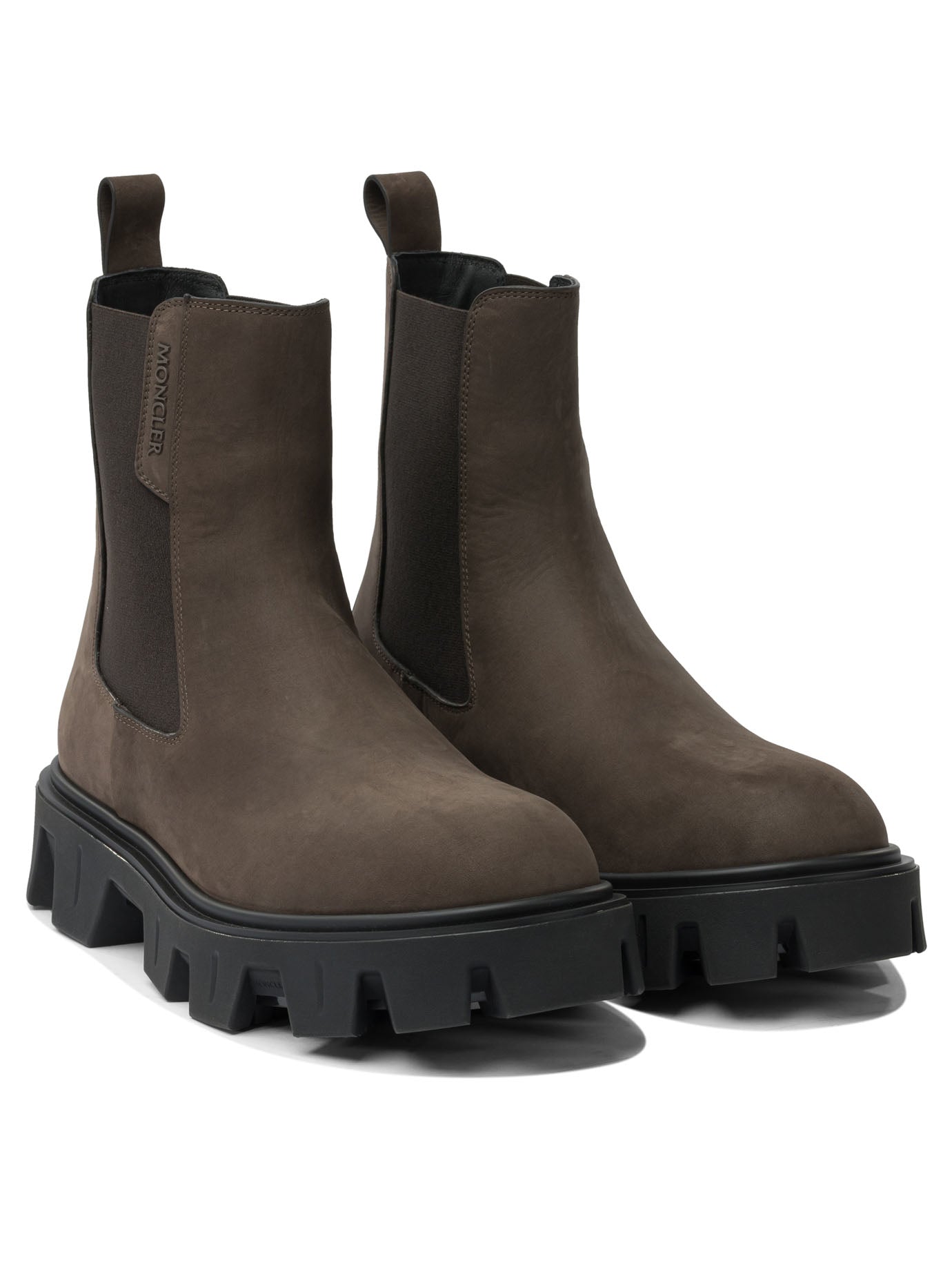 Moncler "peak City" Chelsea Ankle Boots