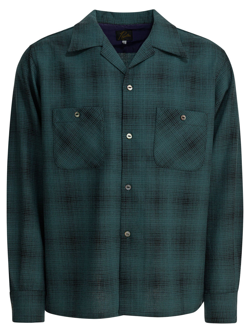 Needles Checked Wool "one-up" Shirt