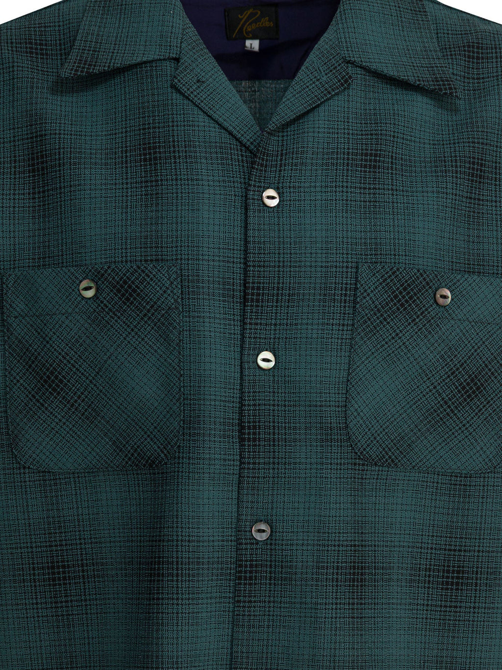 Needles Checked Wool "one-up" Shirt