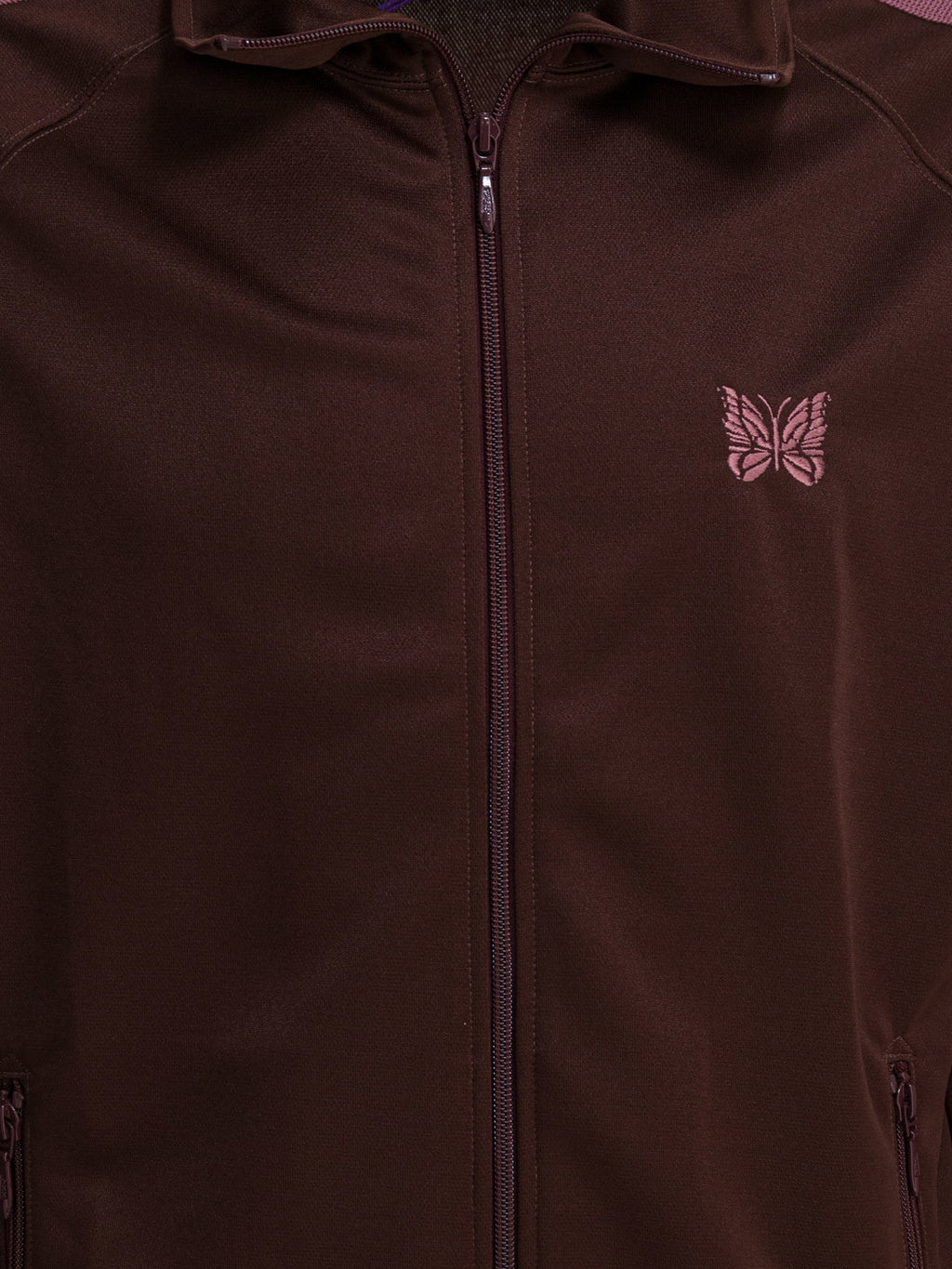 Needles "poly Smooth" Zippered Sweatshirt