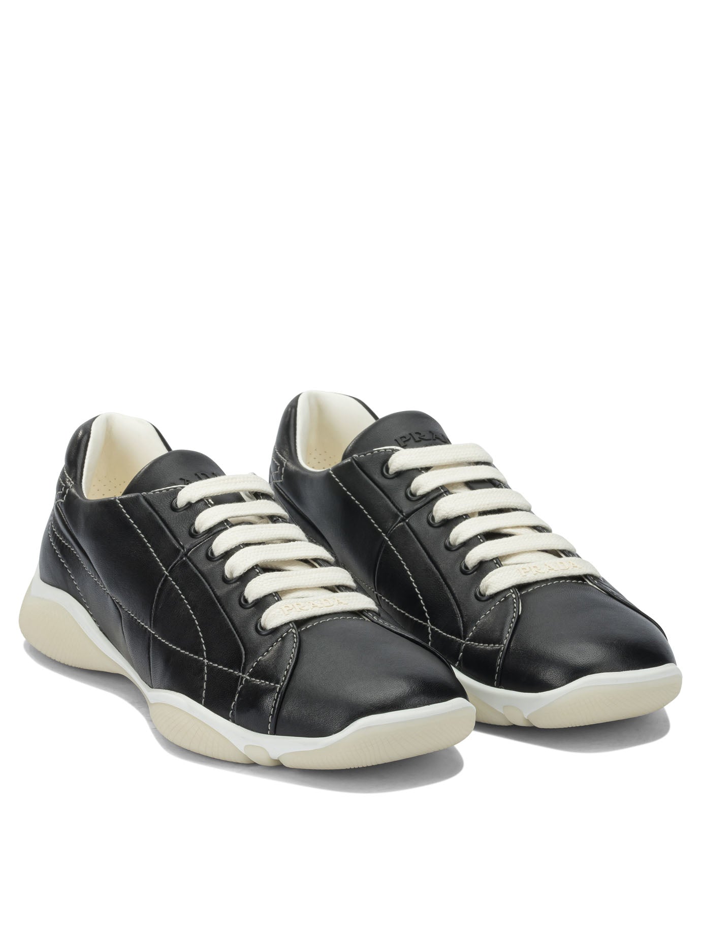 Prada Nappa Leather Sneakers